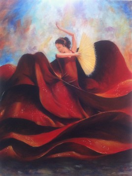 Danseuse de flamenco