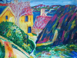 Interprétation de la maison du pendu de Cézanne