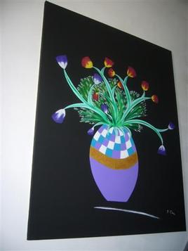 "vase de tulipes"