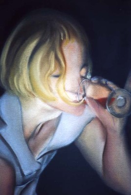 Alcool (la femme qui boit)