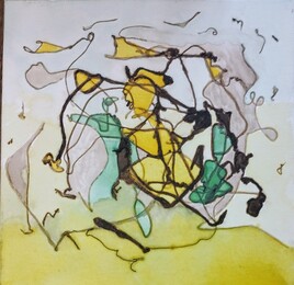 Cerfs-volants volant sur la plage