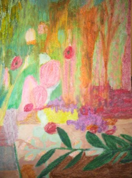 Fleurs color&eacute;es