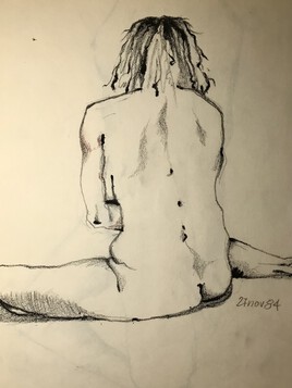 Mod&egrave;le vivant num&eacute;ro deux