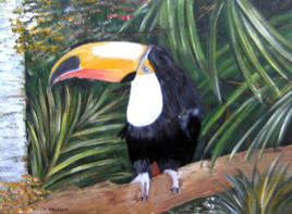 l'oiseau exotique