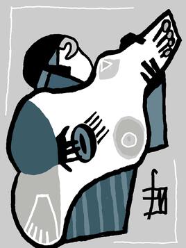 guitare ch&eacute;rie