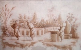 Chinoiserie style xix eme 