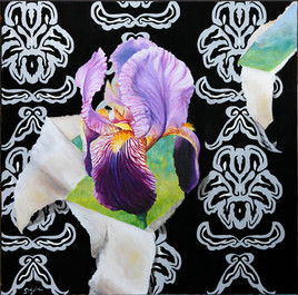 Iris & arabesques / pascale Nallet juric