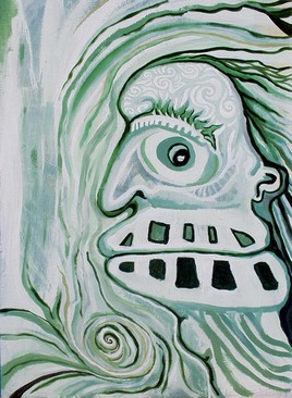 Visage p&eacute;n&eacute;trant le chaos