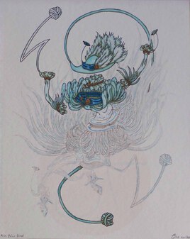 Miss Blue Bird : La Robe de Lady Cygne