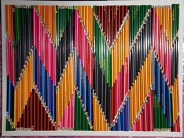 serie ( crayons de couleurs ) equalizeur bariolé nr 10
