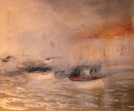 retour de p&ecirc;che dans le port de St-Martin de R&eacute;