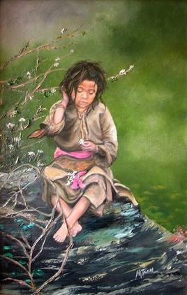 Petite fille bhôtia