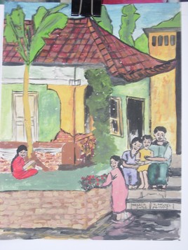 Famille ( Kerala - Inde)
