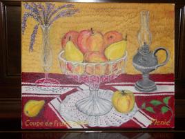 Coupe de fruits 2012  46x38