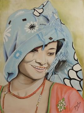 1 Jeune paysanne du Népal