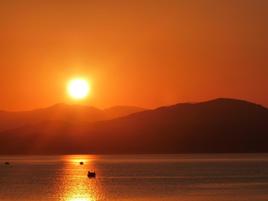 L'Aube à l'île Rousse ( Corse )