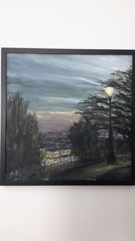 PARIS Montmartre au crépuscule