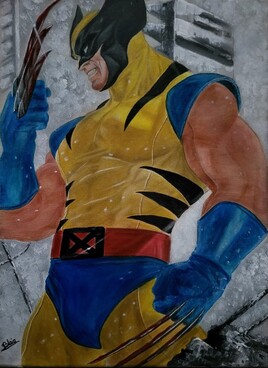 Pour continuer la série super héros voici Wolverine