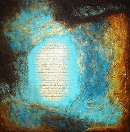 A la sortie d'une grotte