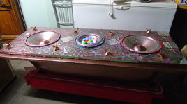 baignoire sonoris&eacute;&eacute; et lumineuse