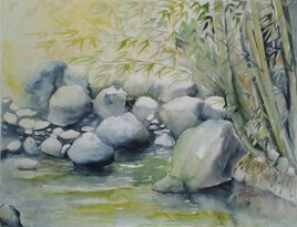 A l'ombre des bambous