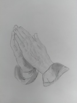 En prière