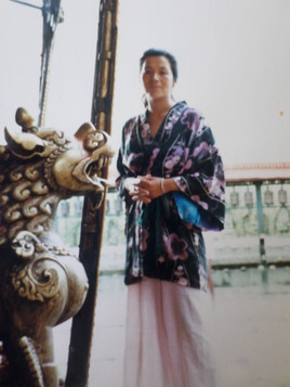 Naoko à Katmandou .