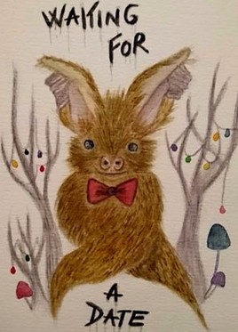 Petite chauve-souris attend son rencard !