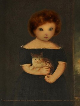 Ma Mioumiou revisite une peinture..