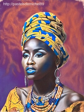 Femme au turban jaune