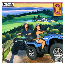 Alphabet fran&ccedil;ais pour nos petits - Lettre Q