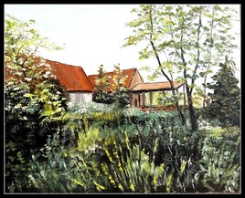 Maisons dans la verdure