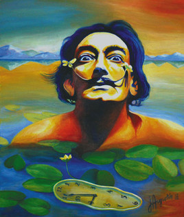 Dali et les nénuphars - Dali and water lilies