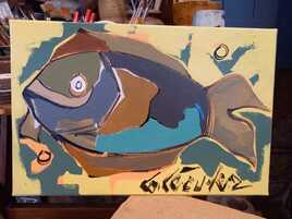 d&eacute;coration marine bretagne artiste peintre breton