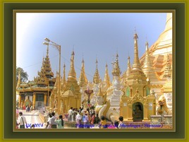 Pélerinage Pagade Shwedagon - Yangoon (Birmanie 2004)