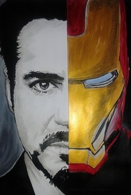 Iron man portrait