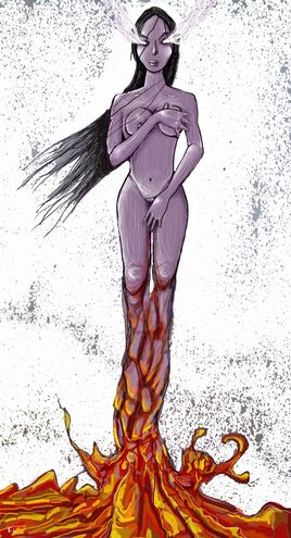 la déesse violette