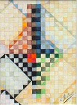 克劳德&middot;杜波依斯的抽象油画 abstract oil painting by Claude Dubois