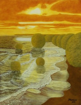 la Plage Psych&eacute;d&eacute;lique