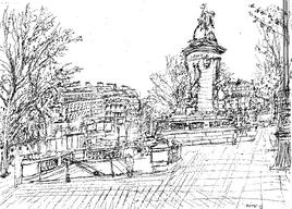 place de la r&eacute;publique