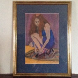 Jeune fille aux souliers