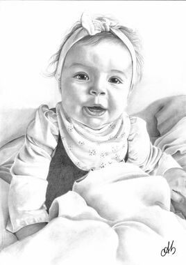 Portrait d'une petite fille