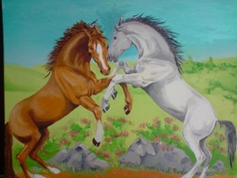 combat  d'&eacute;talon