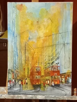 tramway à hong-kong