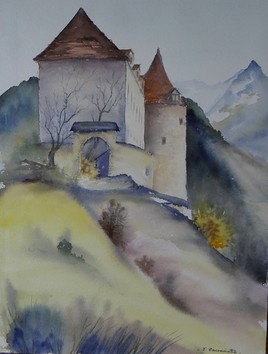 le château de Gruyères (Suisse)