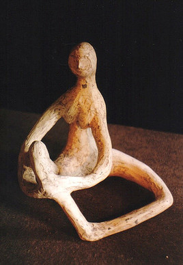 femme assise