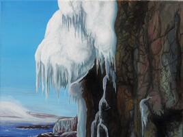 stalactites glacées