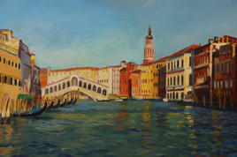 Le pont  du RIALTO (Venise)