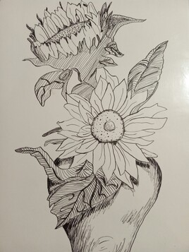 Bouquet de tournesol