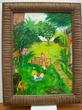 Pose d'une petite fille